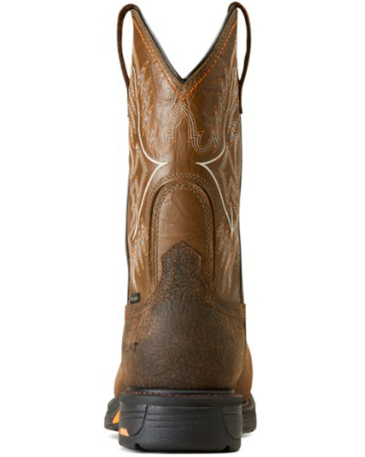 Image #3 - Ariat Men's WorkHog&reg; Waterproof Work Boots - Composite Toe, Brown, hi-res