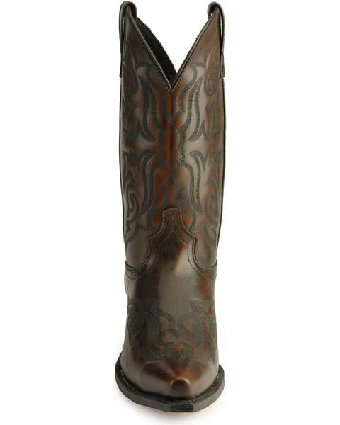 Image #4 - Laredo Men's Hawk Western Boots, Burnt Apple, hi-res