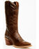 Image #1 - Dan Post Women's Rope Dream Western Boots - Snip Toe, Dark Brown, hi-res