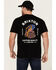 Image #4 - Brixton Men's Boot Barn Exclusive Americobra Short Sleeve Graphic T-Shirt, , hi-res