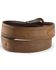 Image #2 - Ariat Men's Perforated Edge Western Belt, Distressed, hi-res