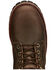 Image #6 - Chippewa Men's Classic 2.0 Wood 8" Logger Work Boots - Round Toe, Bark, hi-res