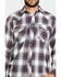 Image #4 - Resistol Men's Brazos Ombre Large Plaid Long Sleeve Western Shirt, Lt Brown, hi-res