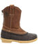 Image #2 - Georgia Boot Boys' Marshland Pull On Muck Duck Boots, Brown, hi-res