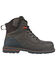Image #2 - Hoss Men's 6" Carson Work Boots - Soft Toe, Brown, hi-res
