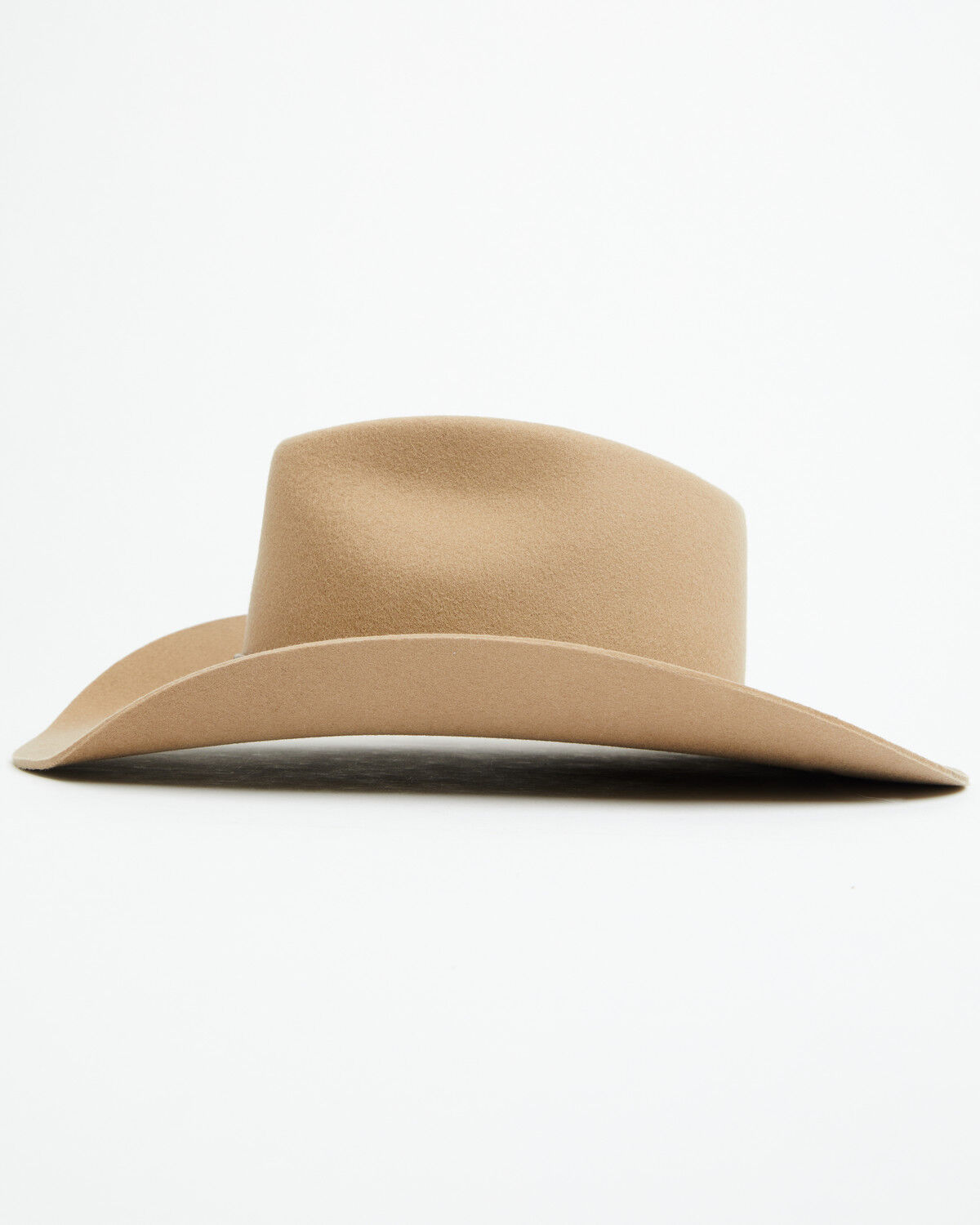 Image #3 - Stetson 4X Buffalo Felt Seneca Wool Felt Cowboy Hat, Silver Sand, hi-res