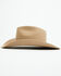 Image #3 - Stetson 4X Buffalo Felt Seneca Wool Felt Cowboy Hat, Silver Sand, hi-res
