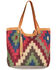 Image #1 - Scully Women's Southwestern Wool Tote Bag, Orange, hi-res