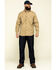 Image #6 - Carhartt Men's Rugged Flex Rigby Long Sleeve Work Shirt - Tall, Beige/khaki, hi-res