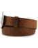 Image #4 - Cody James® Men's Tooled Leather Belt and Buckle, Tan, hi-res