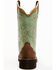 Image #5 - Justin Women's Raya Performance Western Boots - Broad Square Toe, Brown, hi-res