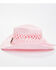 Image #3 - Shyanne Girls' Sweety Straw Western Hat , Pink, hi-res