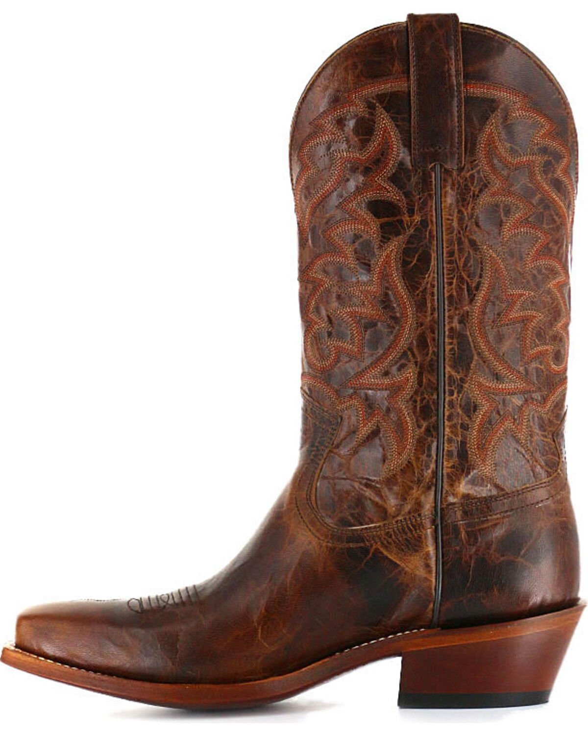 Image #9 - Moonshine Spirit Men's Square Toe Western Boots, Brown, hi-res