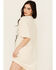 Image #4 - Rock & Roll Denim Women's Whiskey Graphic Short Sleeve T-Shirt Dress, Cream, hi-res