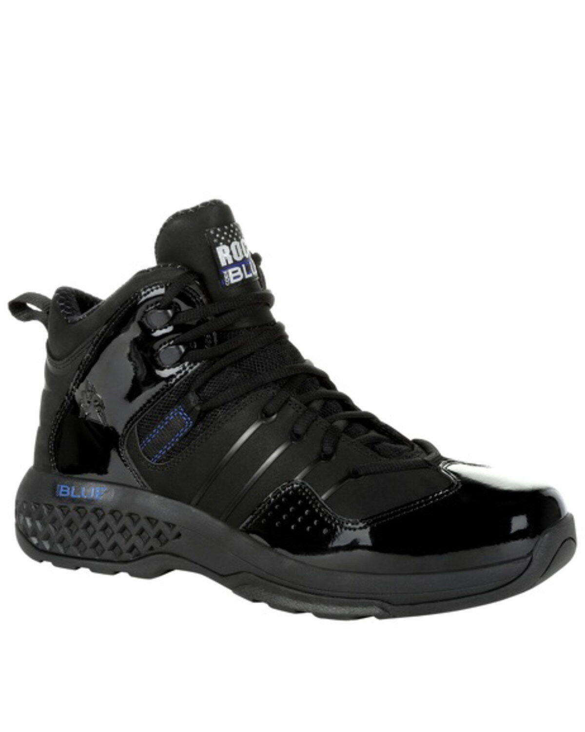 Rocky Men's Code Blue Sport Service Boots - Soft Toe, Black, hi-res