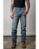 Image #1 - Zach Top X Kimes Ranch Men's Light Wash Mid Rise Bootcut Rigid Denim Jeans, Light Wash, hi-res