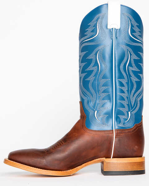 Image #3 - Cody James® Men's Square Toe Stockman Boots, Copper, hi-res