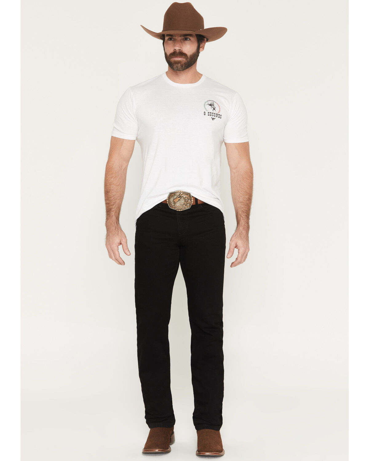 Image #1 - Kimes Ranch Men's James Rigid Straight Denim Jeans, Black, hi-res