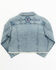 Image #3 - Shyanne Toddler Girls' Forks Light Wash Frayed Embroidered Denim Jacket, Medium Wash, hi-res