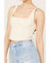 Image #3 - Show Me Your Mumu Women's Sleeveless Corset Top, Off White, hi-res