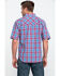 Image #2 - Resistol Men's Yosemite Small Plaid Short Sleeve Western Shirt, Multi, hi-res