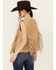 Image #4 - Scully Women's Fringe Suede Vest, Tan, hi-res