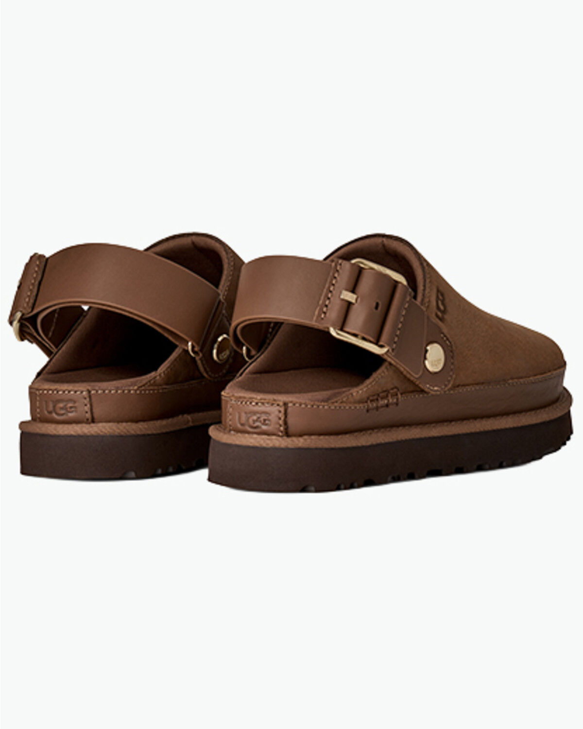 Image #4 - UGG Women's Goldenstar Villa Clog, Chestnut, hi-res