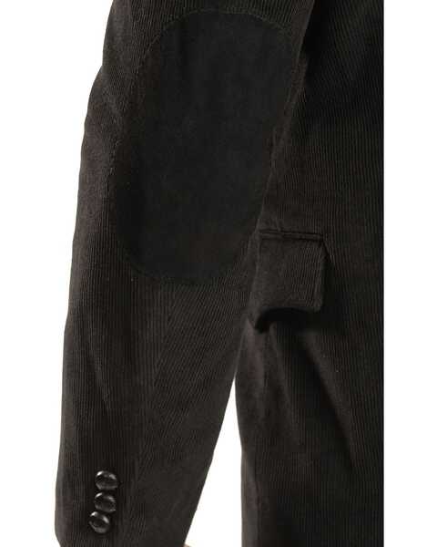 Image #2 - Circle S Men's Corduroy Sport Coat, Black, hi-res