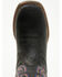 Image #6 - Justin Boys' Bowline Western Boots - Broad Square Toe, Black, hi-res