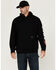 Image #1 - Hawx Men's Halstead Logo Sleeve Hooded Sweatshirt - Big & Tall, Black, hi-res