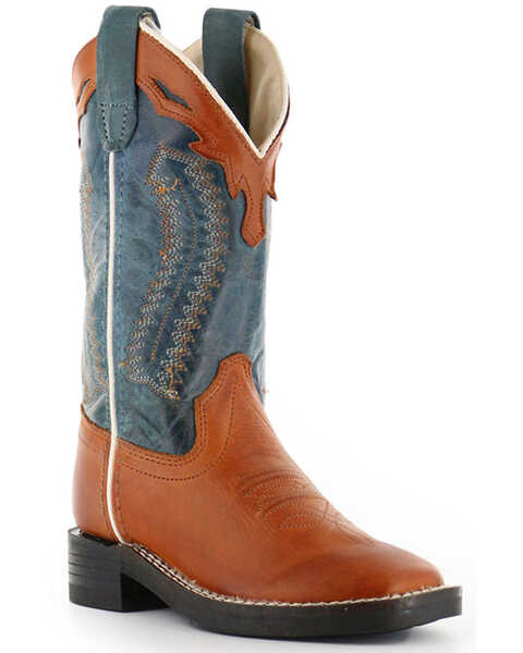Image #1 - Cody James Boys' Western Boots - Square Toe, Brown, hi-res
