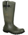 Image #1 - Georgia Boot Men's Waterproof Rubber Boots - Round Toe, Green, hi-res