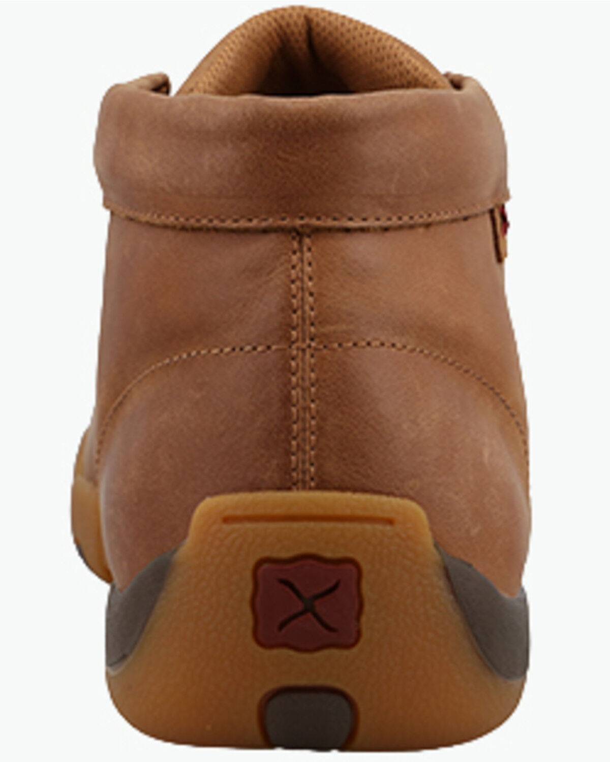 Image #5 - Twisted X Men's Chukka Driving Mocs, Pecan, hi-res