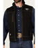 Image #3 - Cowboy Hardware Men's Live Free Woodsman Softshell Vest, Black, hi-res