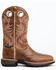 Image #2 - Shyanne Women's Xero Gravity Waterproof Lite Western Performance Boots - Broad Square Toe, Brown, hi-res