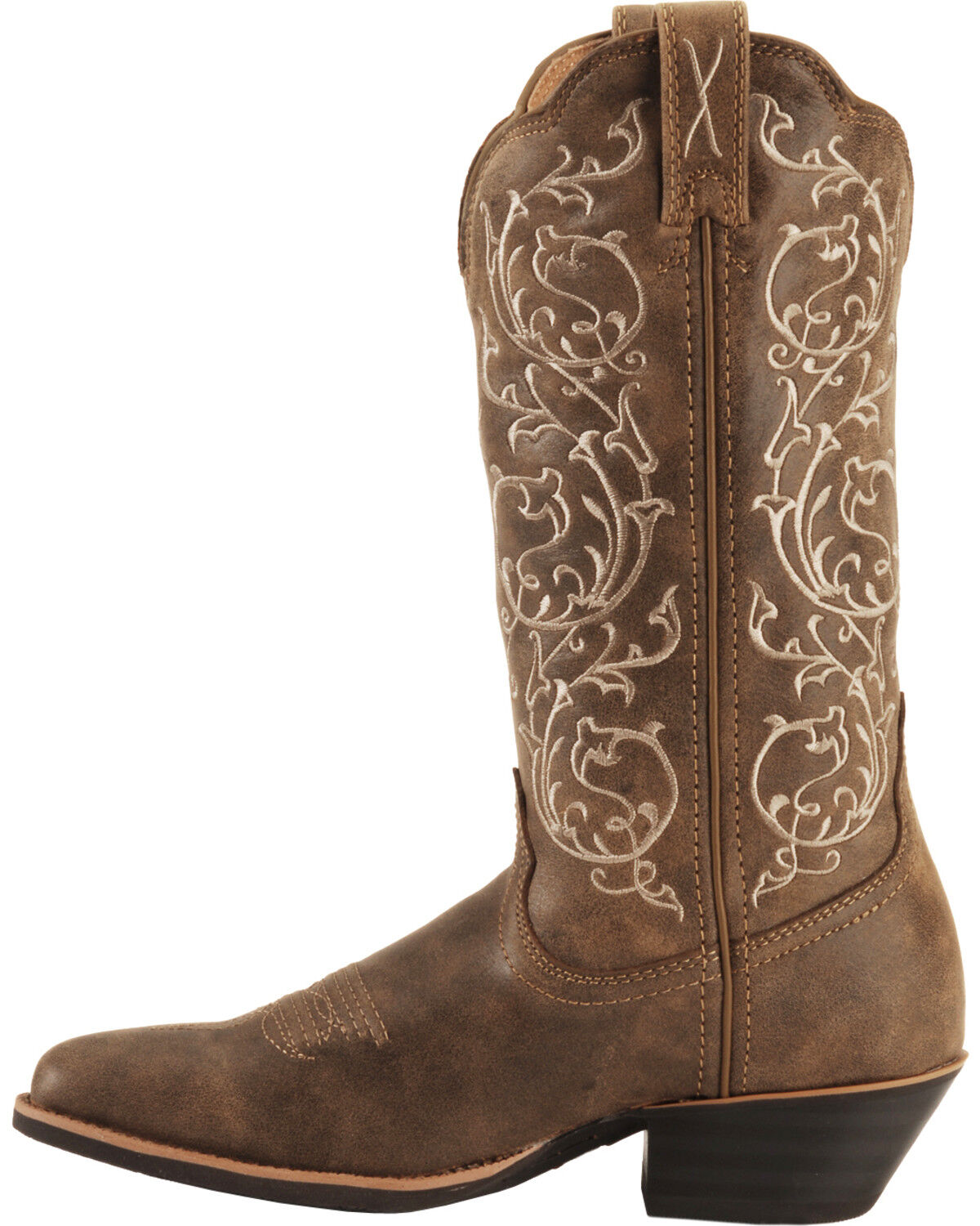 Image #3 - Twisted X Women's Fancy Stitched Western Performance Boots - Round Toe, Bomber, hi-res