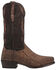 Image #2 - Dan Post Men's Stalker Exotic Caiman Western Boot - Square Toe, Taupe, hi-res