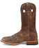 Image #3 - Dan Post Men's Murray Western Boots - Broad Square Toe , Brown, hi-res