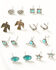 Image #2 - Idyllwind Women's Brimfield Antique Earring Set - 8 Piece , Silver, hi-res