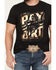 Image #3 - RANK 45&reg; Men's Pay Dirt Short Sleeve Graphic T-Shirt, Black, hi-res