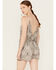 Image #5 - Angie Women's Beaded Sleeveless Romper, Silver, hi-res
