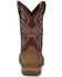 Image #5 - Tony Lama Men's 11" Bartlett Pull-On Work Boots - Steel Toe, Brown, hi-res