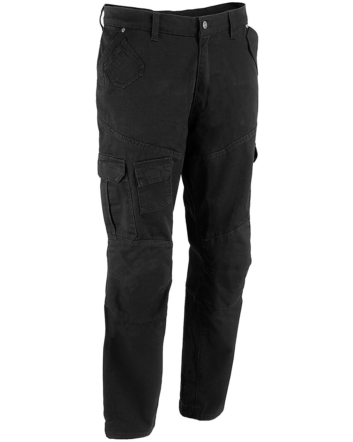 Milwaukee Performance Men's 32" Aramid Reinforced Cargo Jeans - Big, Black, hi-res