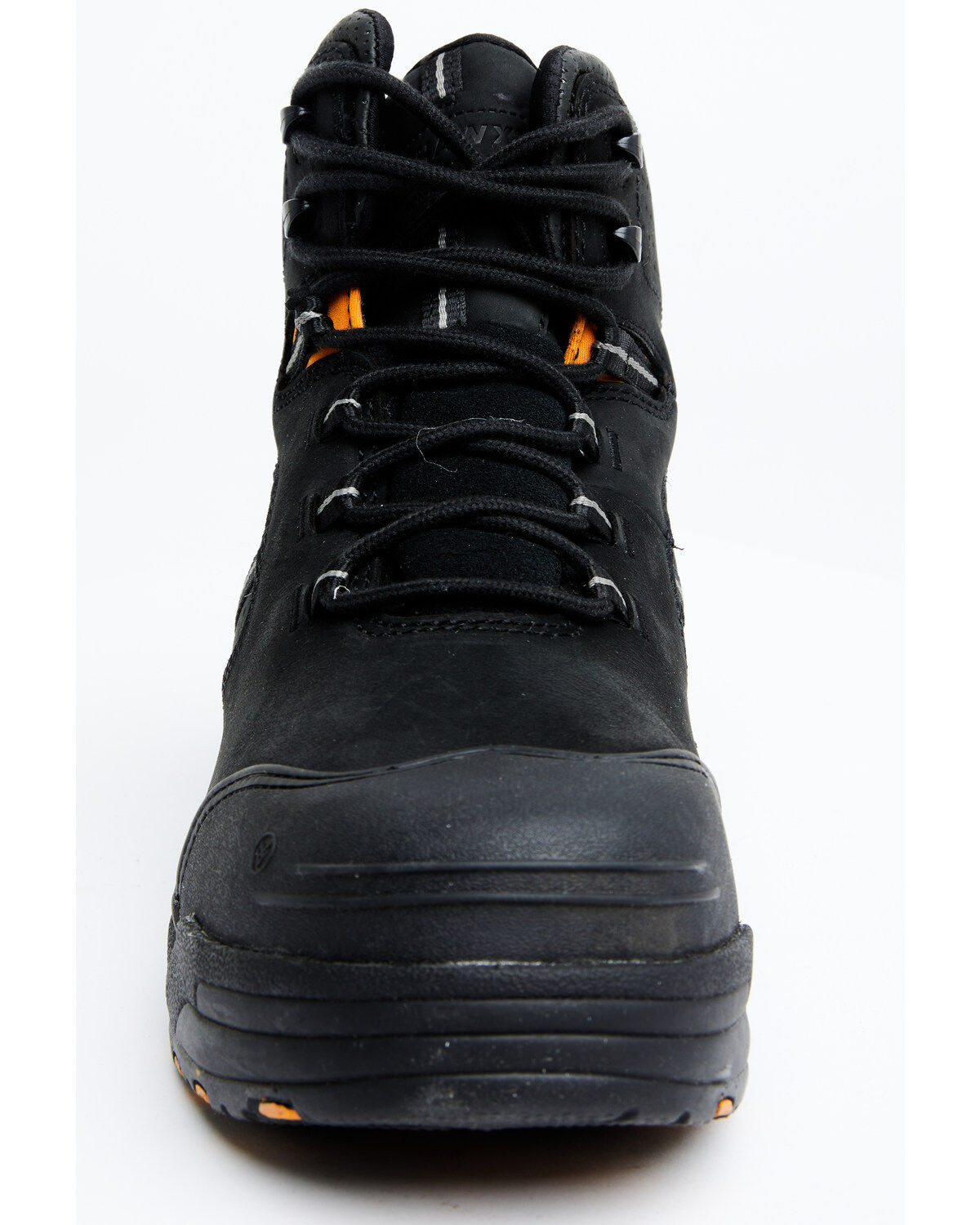 Image #4 - Hawx Men's 6" Enforcer Lacer Work Boots - Nano Composite Toe, Black, hi-res