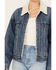 Image #3 - Levi's Women's Medium Wash 90s Sherpa Trucker Jacket , Blue, hi-res