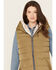 Image #2 - Rino & Pelle Women's Nicci Puff Vest, Olive, hi-res