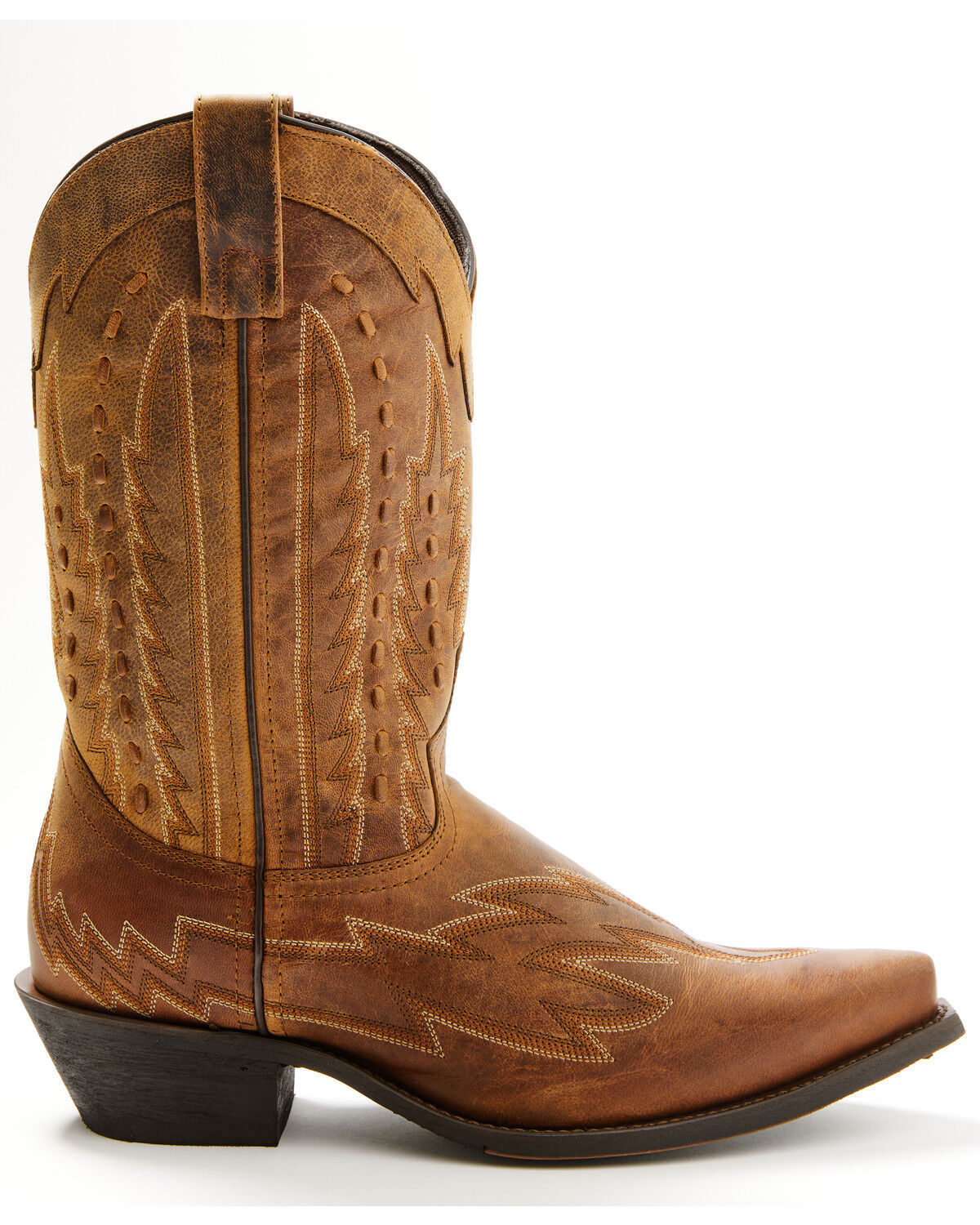 Image #2 - Laredo Men's Silverdale Performance Western Boot - Snip Toe, Tan, hi-res