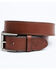 Image #1 - Hawx Men's Embossed Tip Brown Work Belt, Brown, hi-res