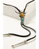 Image #2 - Shyanne Women's Steer Head Bolo Tie , Silver, hi-res