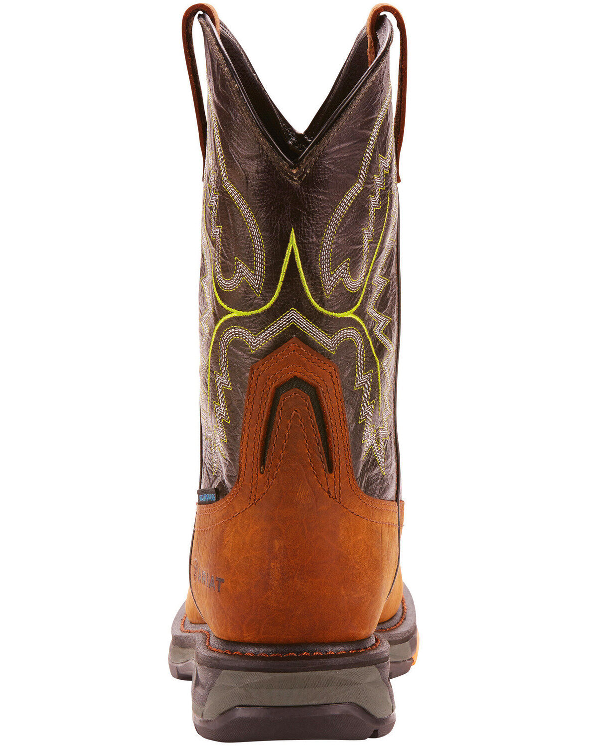 Image #5 - Ariat Men's WorkHog&reg; XT H20 Western Boots - Broad Square Toe, Brown, hi-res